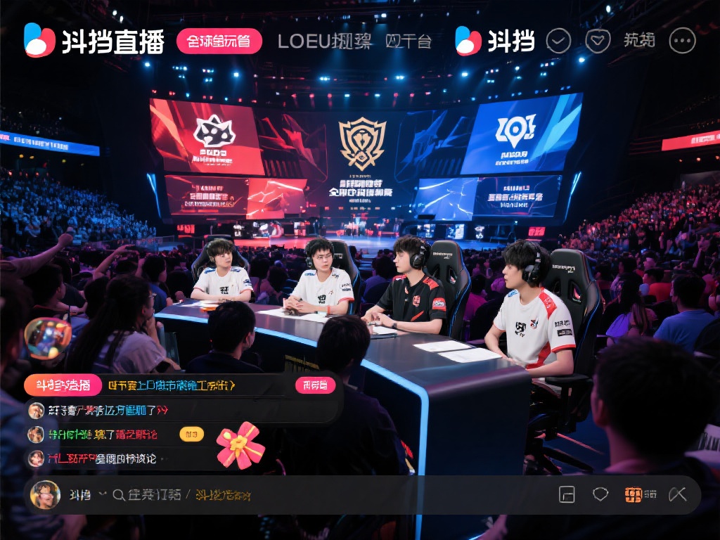 斗鱼直播LOL全球总决赛，玩家互动共庆电竞狂欢盛宴